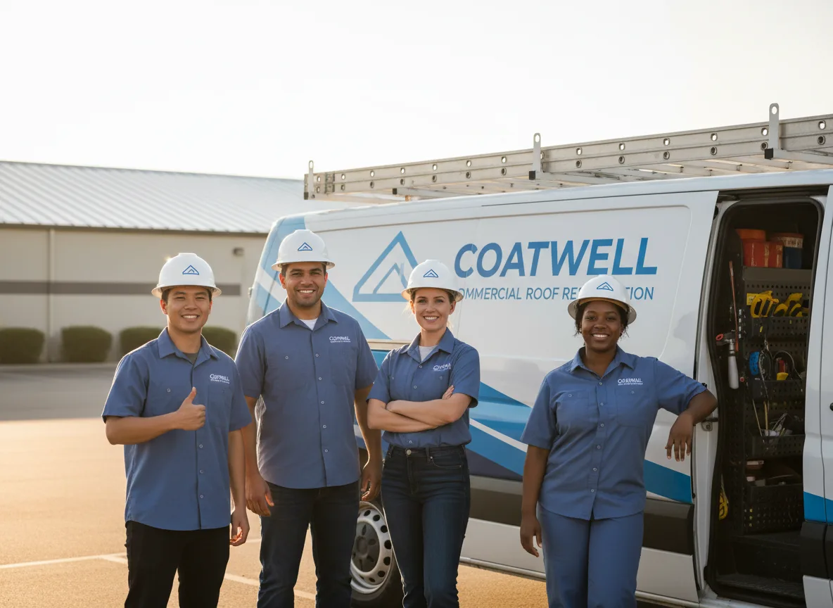 Commercial roof coating company in Iowa